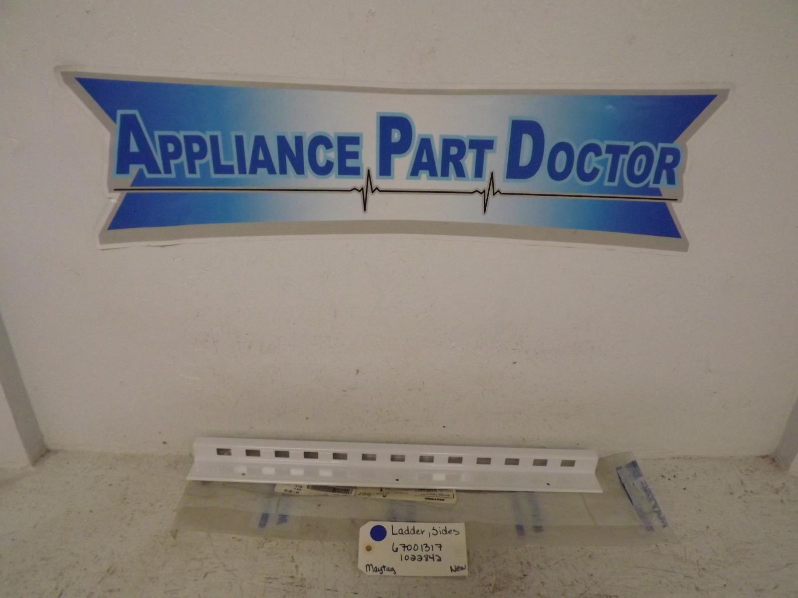 Maytag Refrigerator 67001317 1022842 Ladder, Sides New Maytag Refrigerator 67001317 1022842 Ladder, Sides New